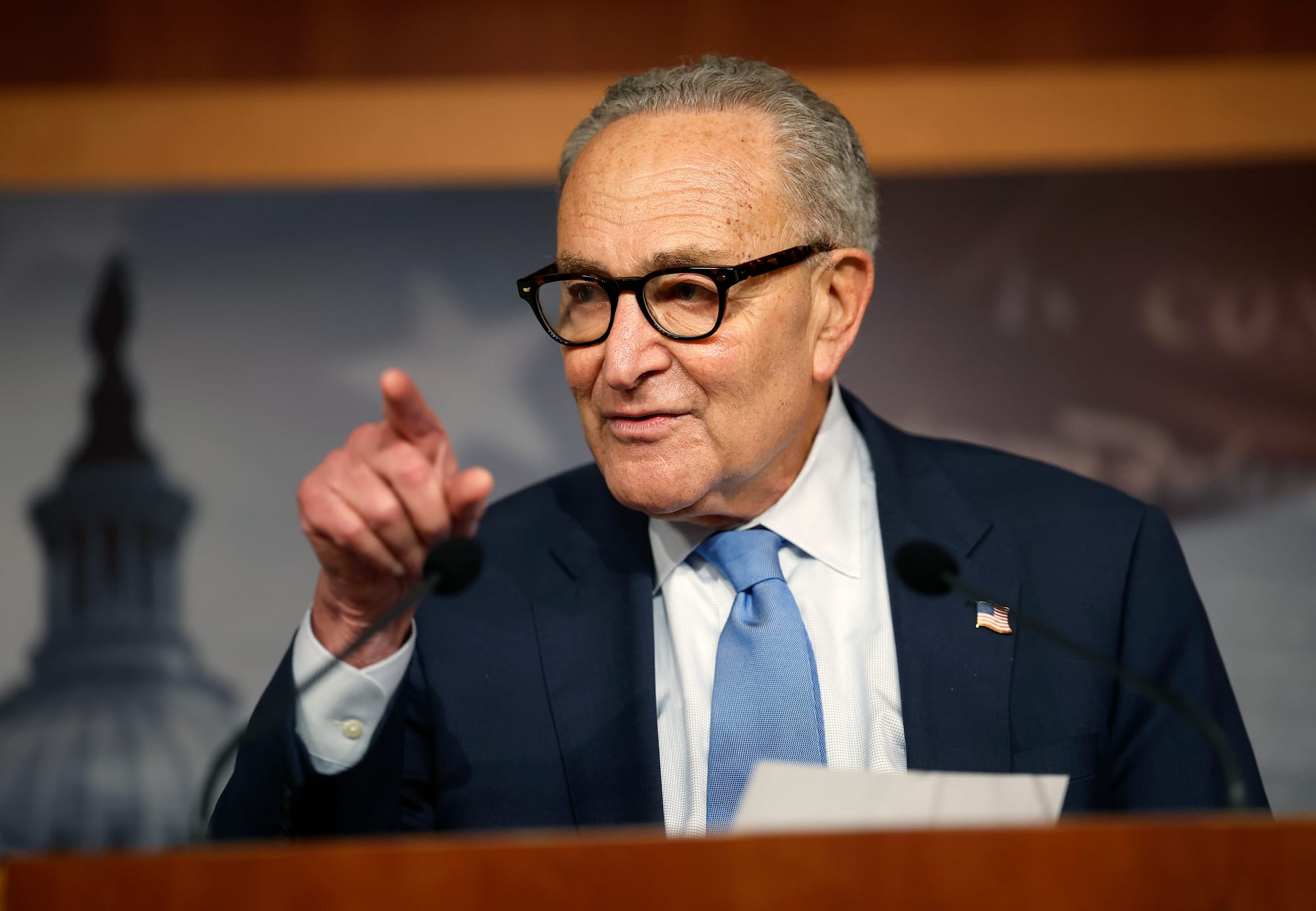 Schumer Lines up Behind Centrists in Senate Primaries