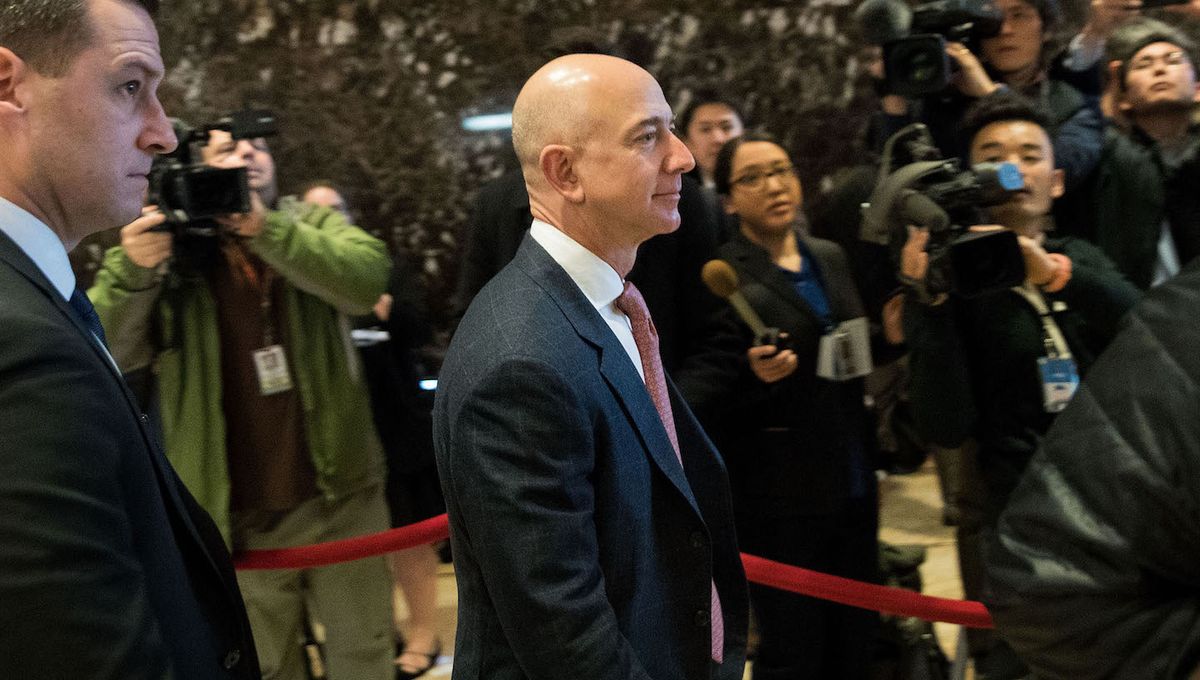 With $10 Billion Defense Contract Pending, Jeff Bezos Donates Millions to Put Veterans in Congress