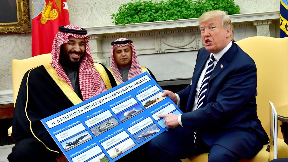 It’s Not Just Trump: Defense-Backed Lawmakers Are Also Standing With the Saudis