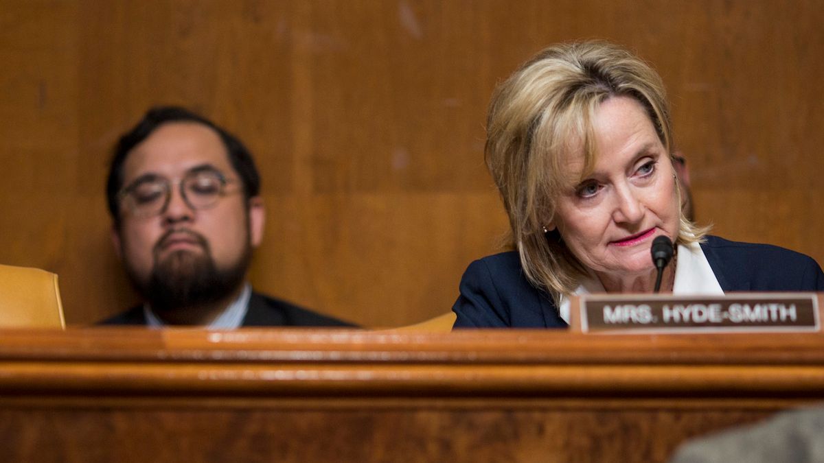 Corporate-Funded Outside Groups Spend Big on Hyde-Smith After ‘Public Hanging’ Comment