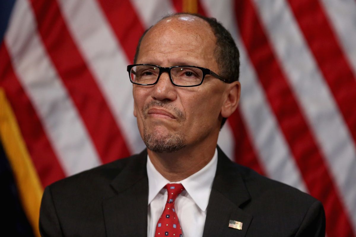 Tom Perez Revolves to Corporate Law Firm