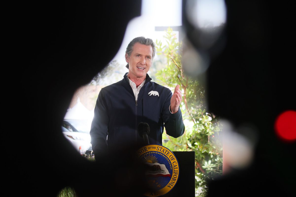 Newsom Called on the Companies Lobbying Him to Fund His Pandemic Response