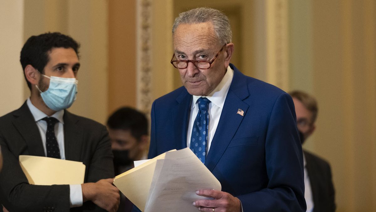 Schumer Took a $66k Bundle of Checks From the Health Insurance Industry’s Top Lobbyist