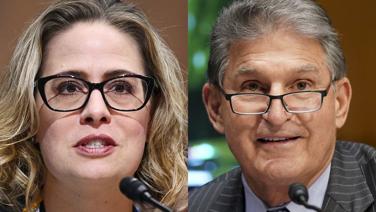 Republican Billionaires Are Donating to Manchin and Sinema