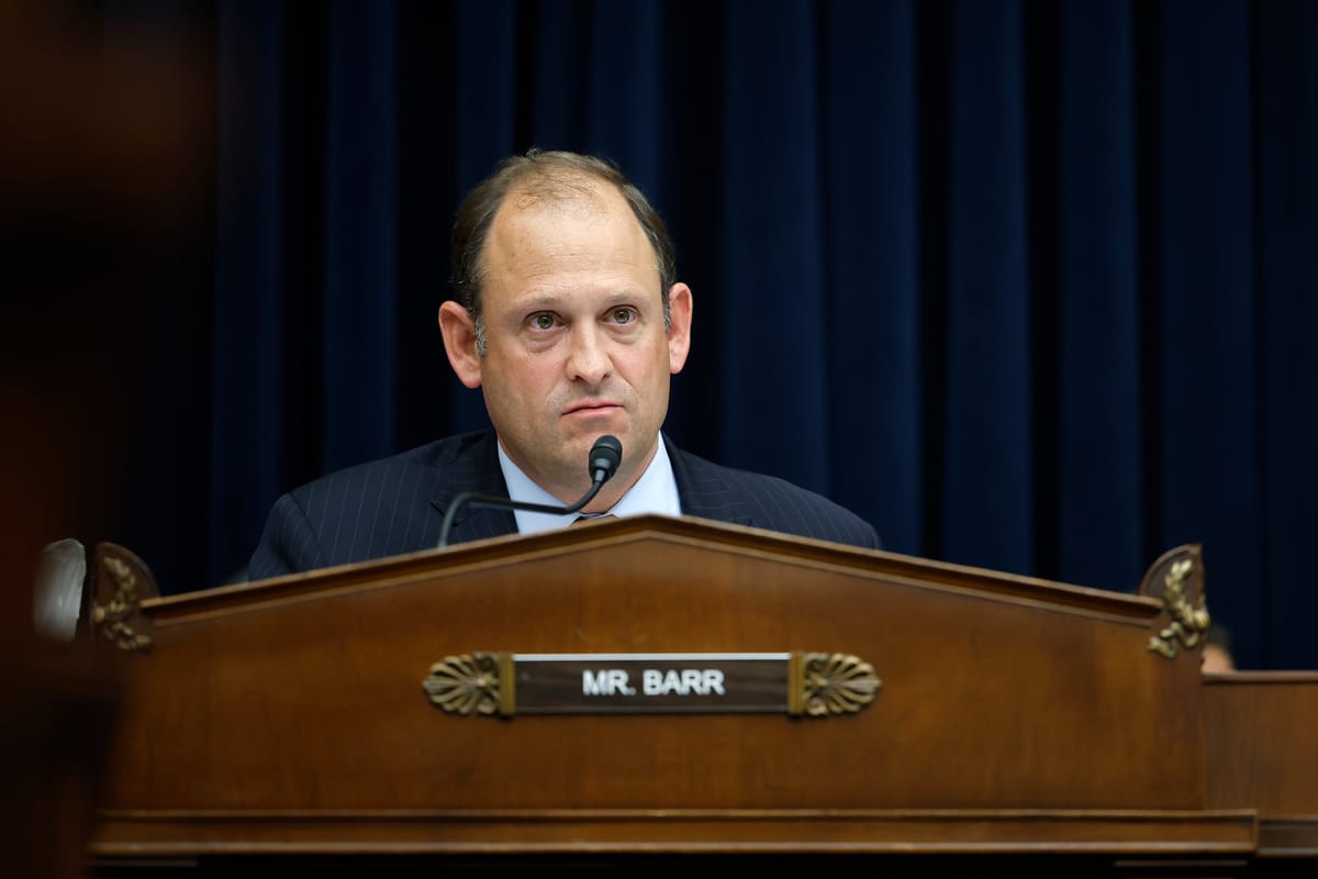 Finance Industry-Funded Andy Barr Expands His War on the CFPB With a New Bill