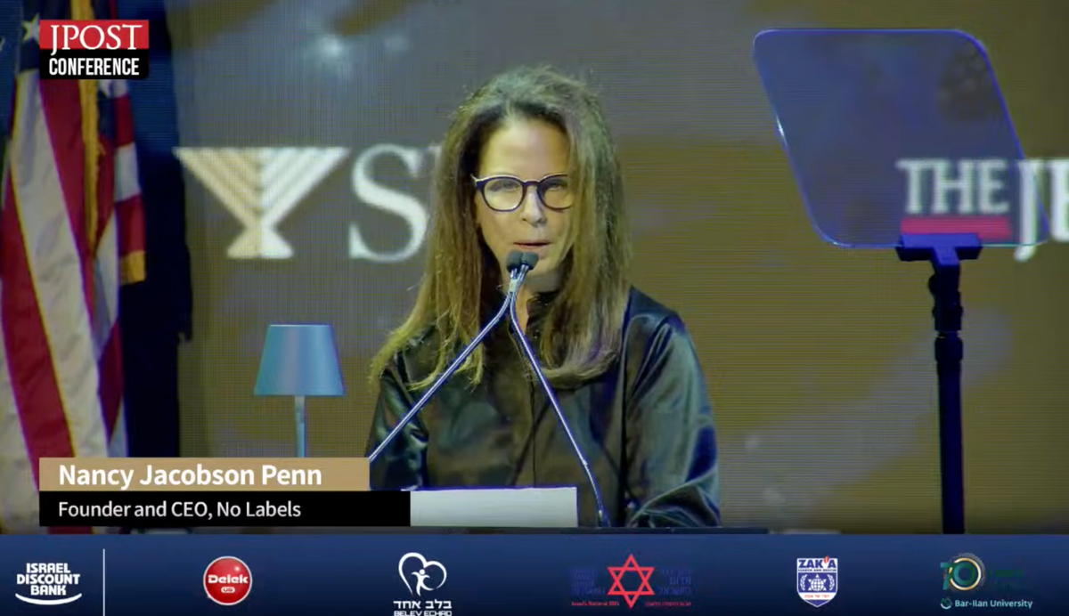 No Labels’ Israel Push Follows Foreign Agent Work by Spouse’s Firm