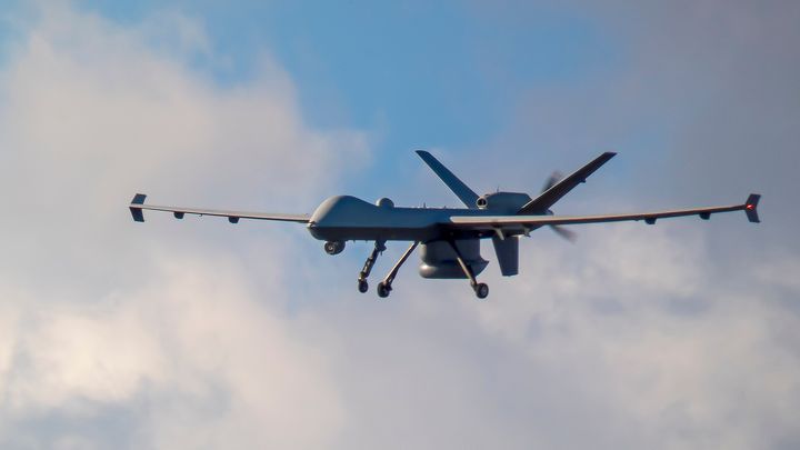 Border surveillance drone operated by U.S. Customs and Border Patrol
