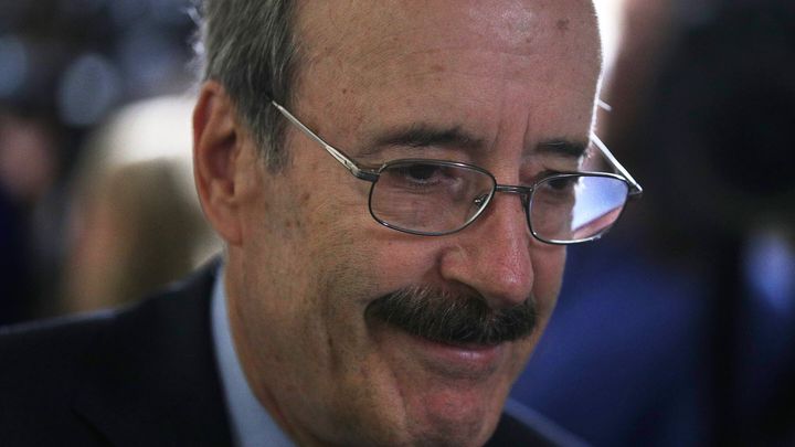 U.S. Rep. Eliot Engel (D-NY) arrives at a House Democratic Caucus meeting at the U.S. Capitol September 25, 2019 in Washingto