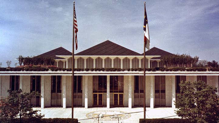 Exterior, New Legislative Building, Raleigh, NC