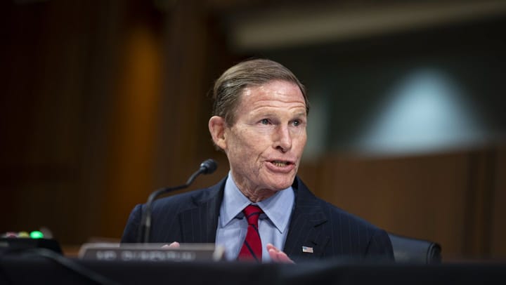 Blumenthal’s Spouse Stows Away Cargo Company Stock
